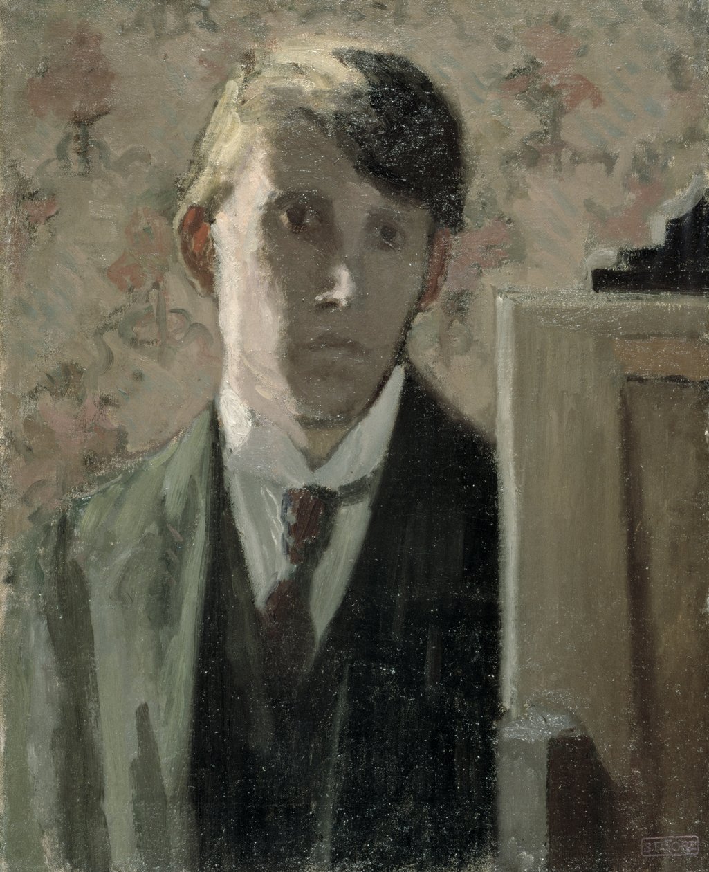 Taiteilijan muotokuva, 1906 tekijältä Spencer Frederick Gore