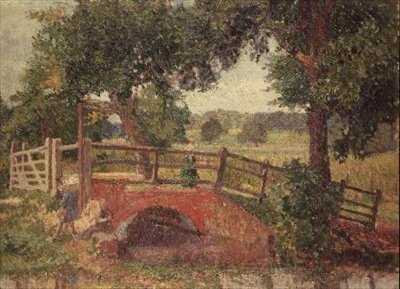 Silta Panshanger Parkissa tekijältä Spencer Frederick Gore
