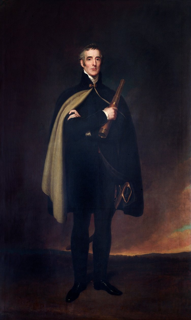 The Duke of Wellington, n. 1860 (öljy kankaalle) tekijältä Spiridione Gambardella