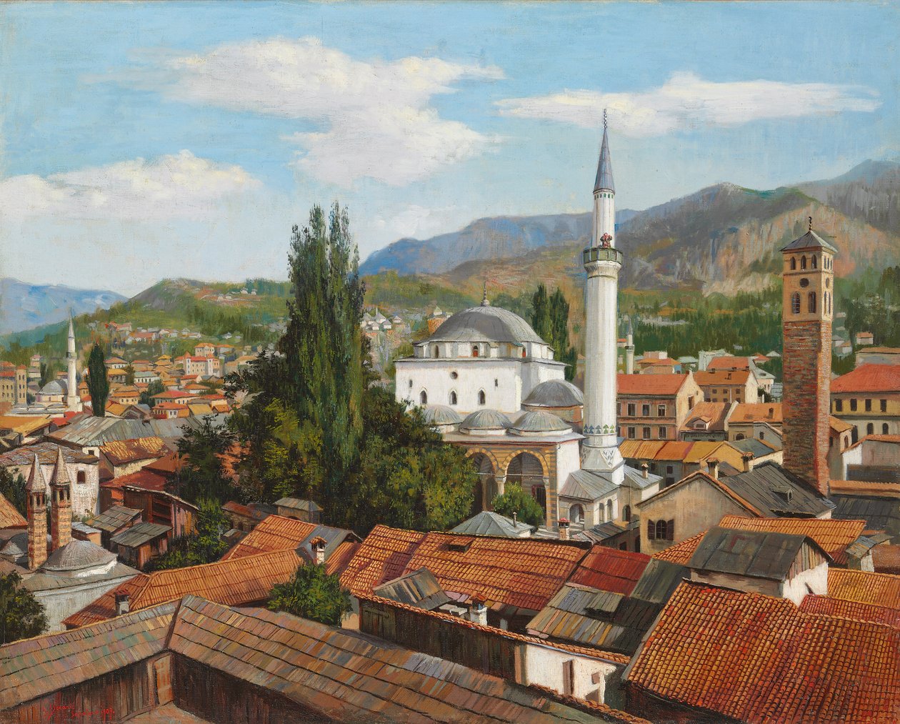 Gazi Husrev Begin moskeija, Sarajevo tekijältä Spiro Bocaric
