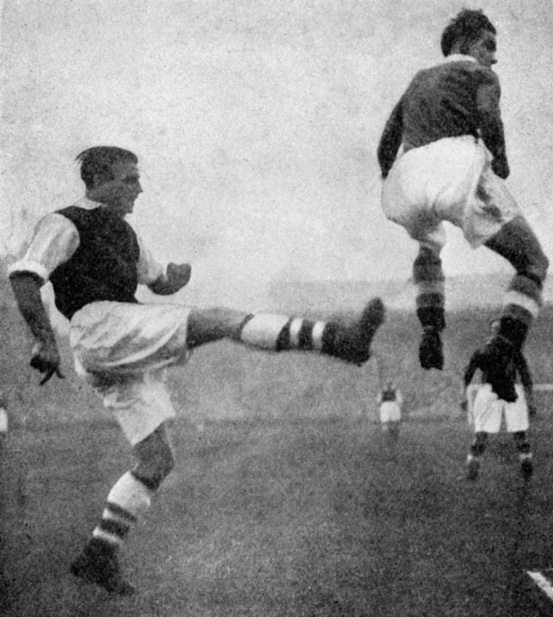 Toiminta Arsenal–Chelsea-jalkapalloottelusta, c1936-c1944 tekijältä Sport and General
