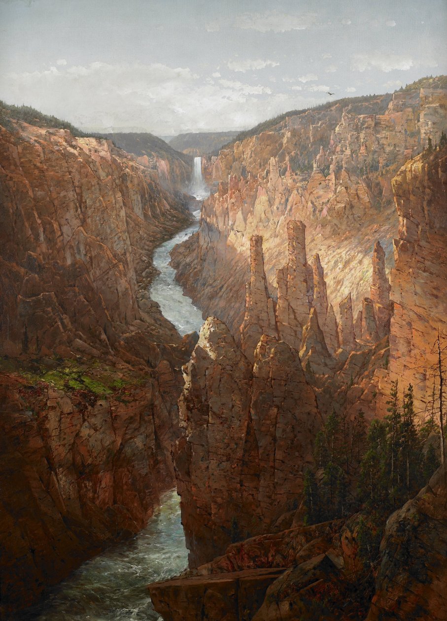 Grand Canyon, Yellowstone -joki tekijältä William Sonntag
