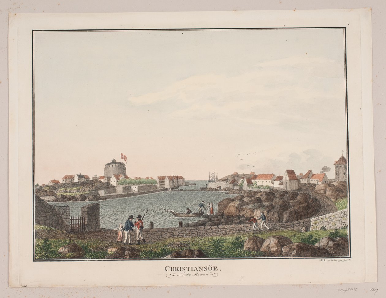 Christiansø. Nordhavn tekijältä Søren L. Lange