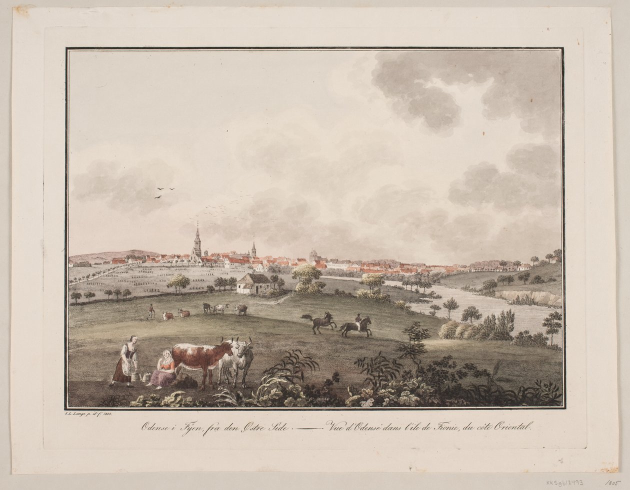 Odense Funenissa, itäpuolelta tekijältä Søren L. Lange