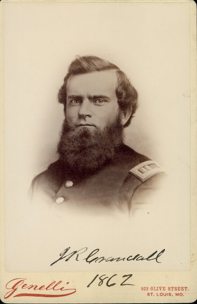 John R.Crandall, kapteeni, Mississippin meribrigaadi tekijältä St. Louis Genelli
