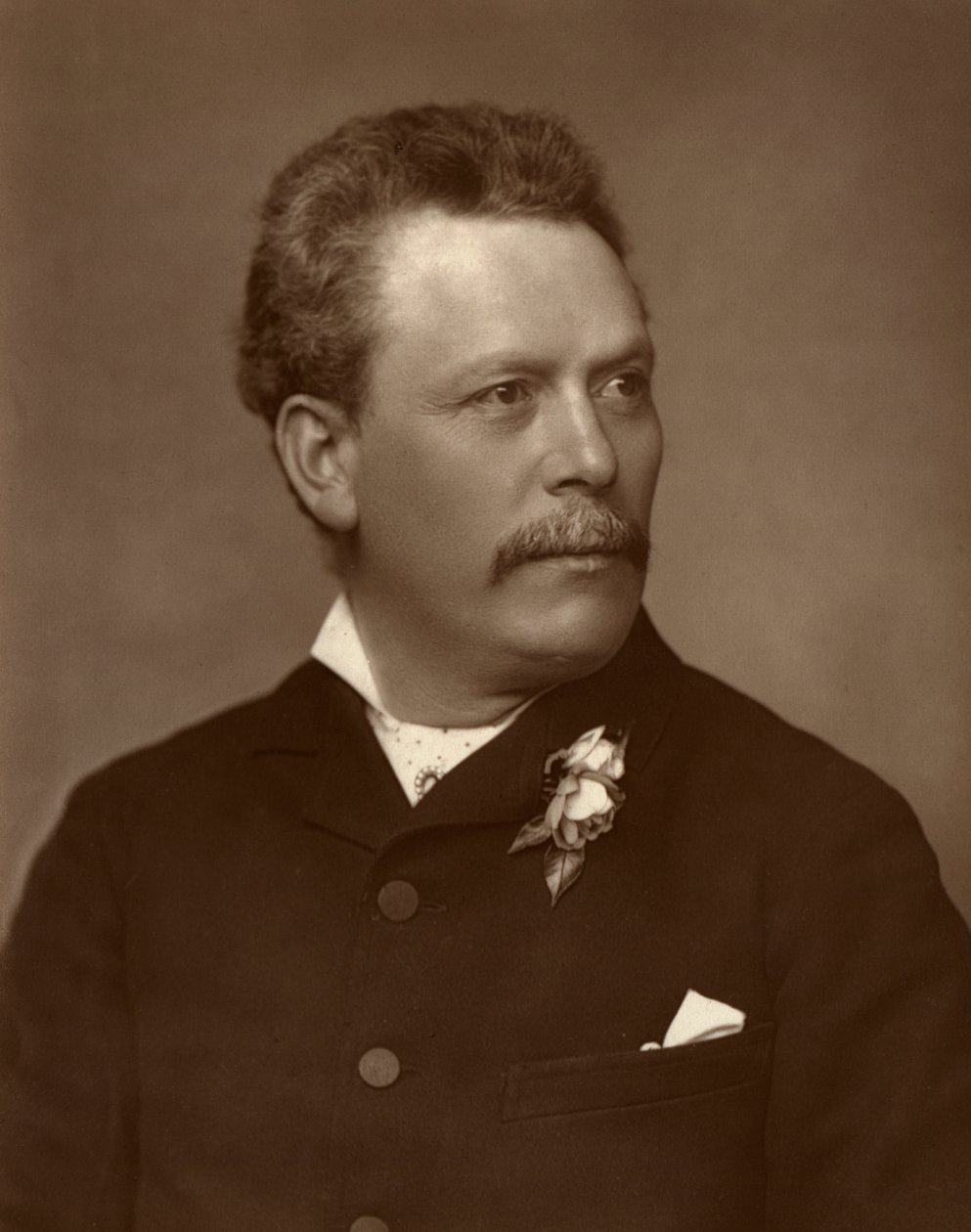 Lionel Brough, brittiläinen näyttelijä, 1884 tekijältä St James