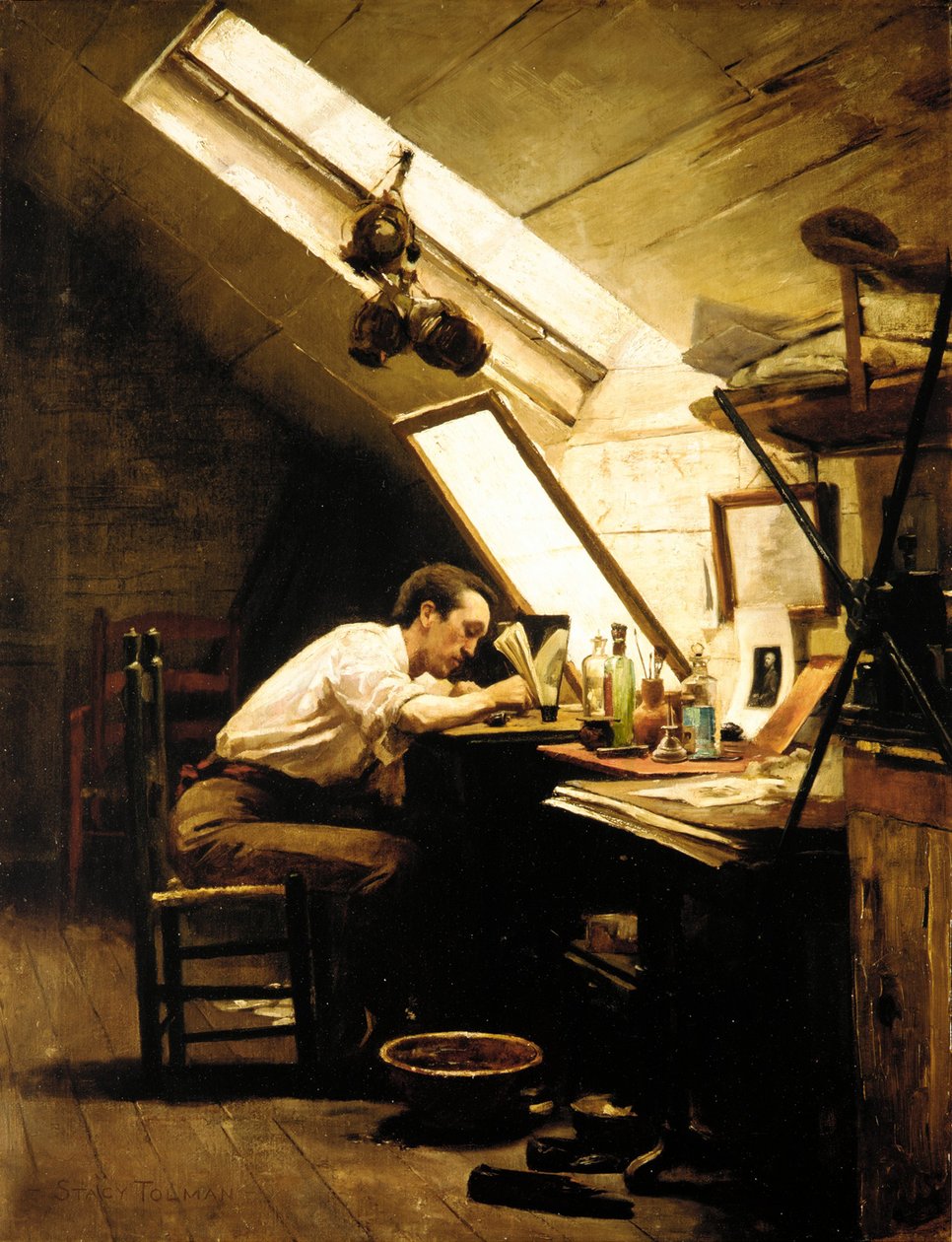 Etcher, n. 1887-1889 tekijältä Stacy Tolman