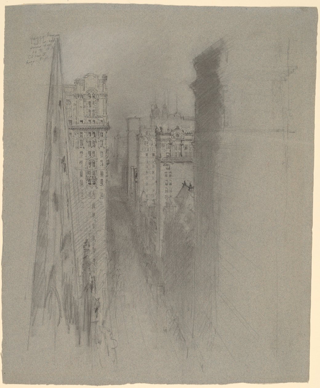 Pohjoisessa Broadwaylla Trinity Churchista tekijältä Stanford White