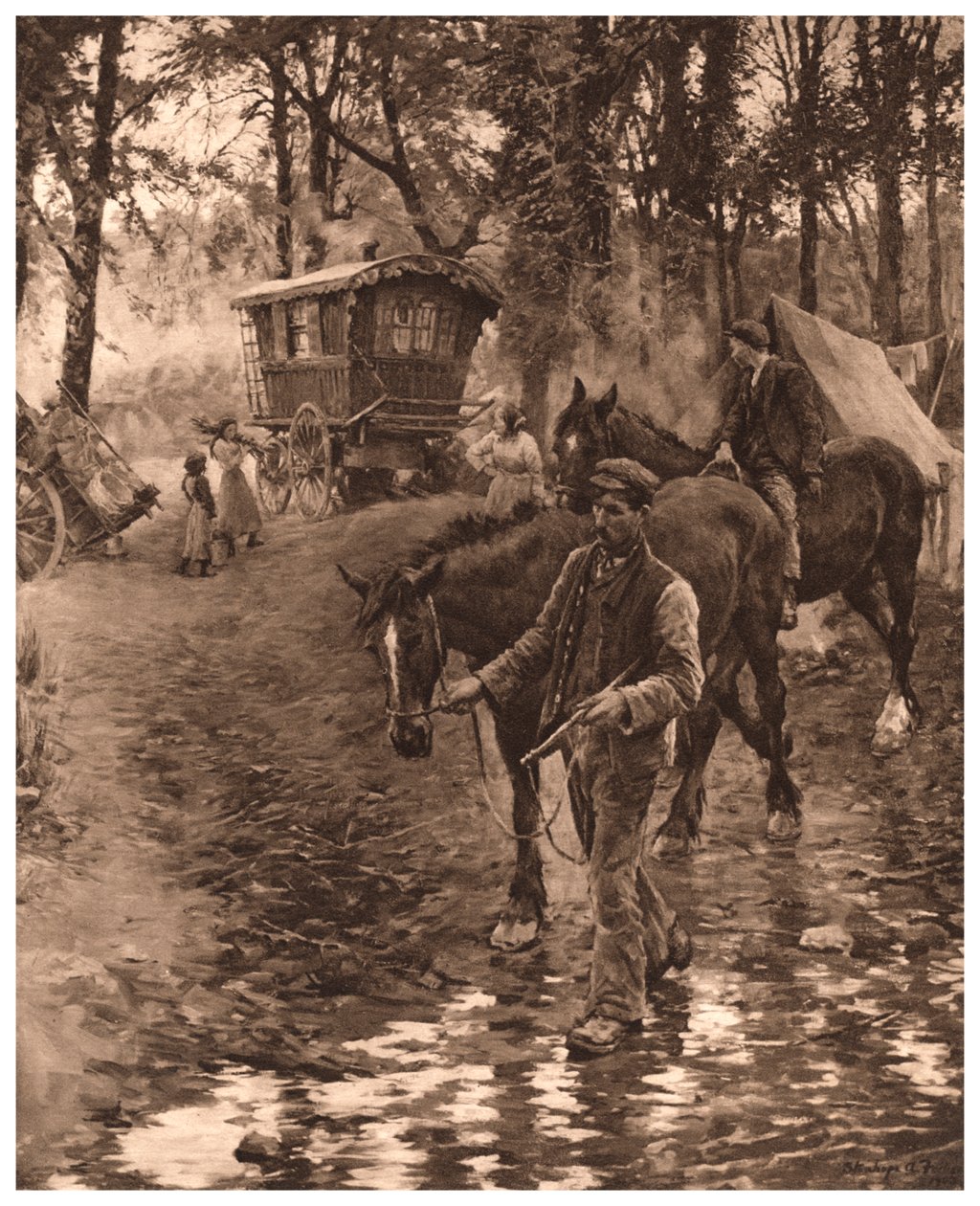 Nomadit, 1903. tekijältä Elizabeth Adela Stanhope Forbes