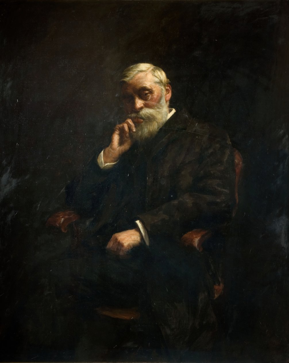 Alderman G J Johnsonin muotokuva 1826-1912, 1895. tekijältä Stanhope A Forbes