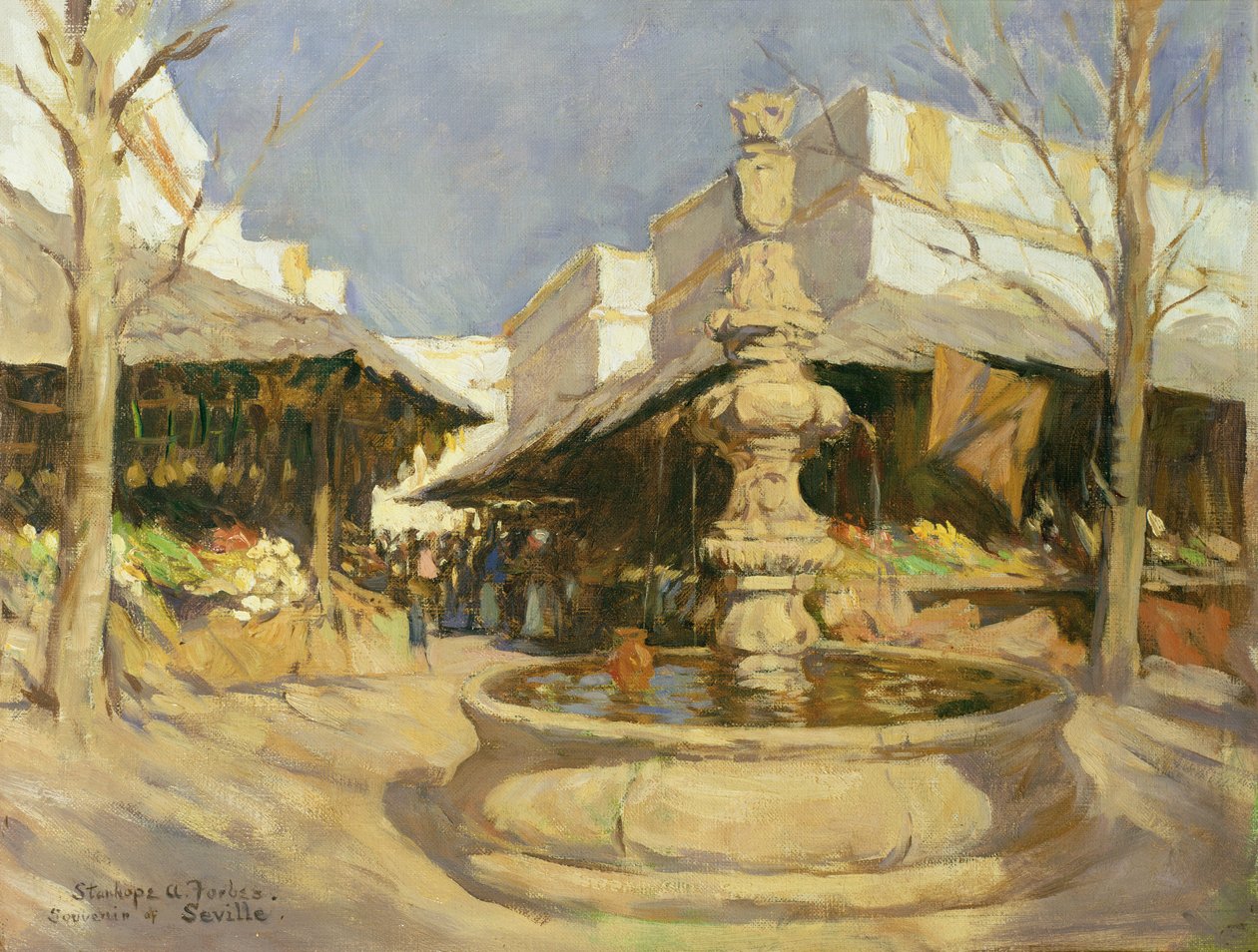 Sevillan matkamuisto tekijältä Stanhope Alexander Forbes