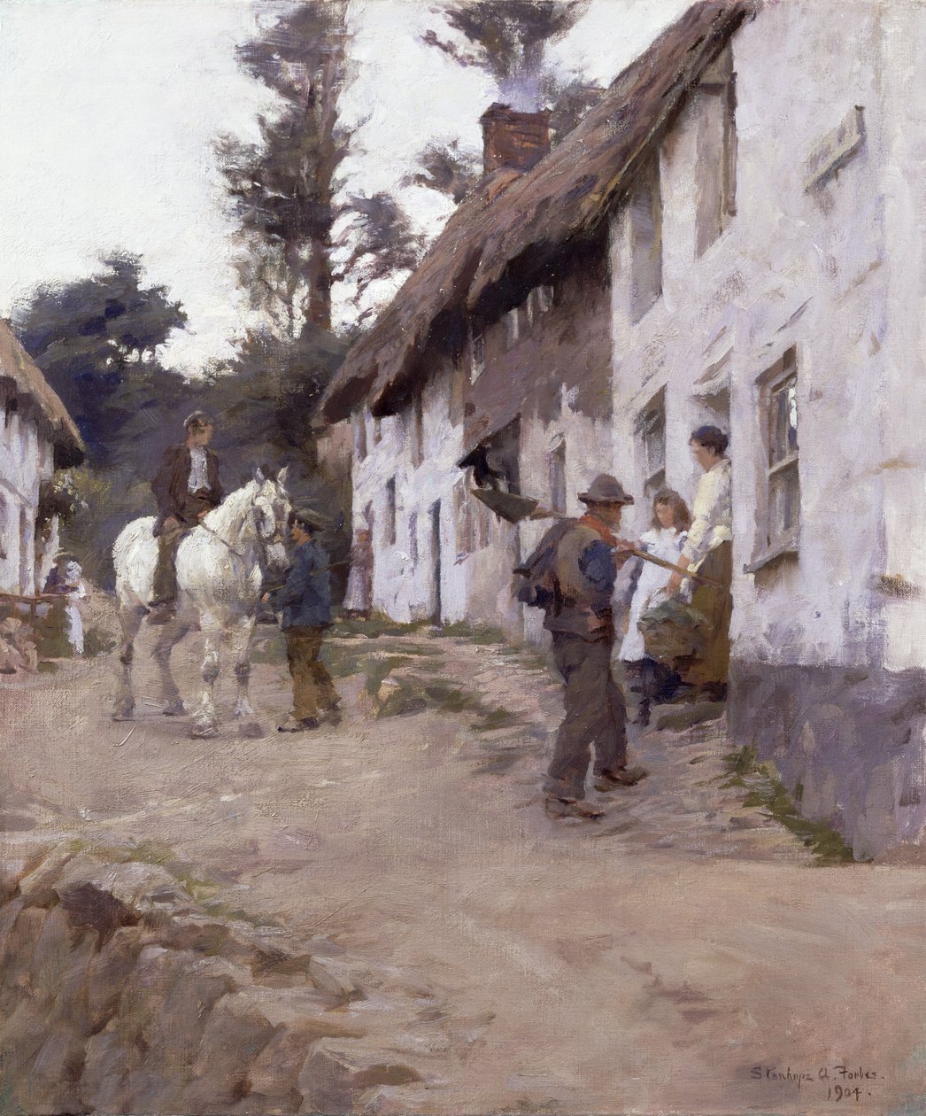 Ilta - Työntekijöiden paluu tekijältä Stanhope Alexander Forbes