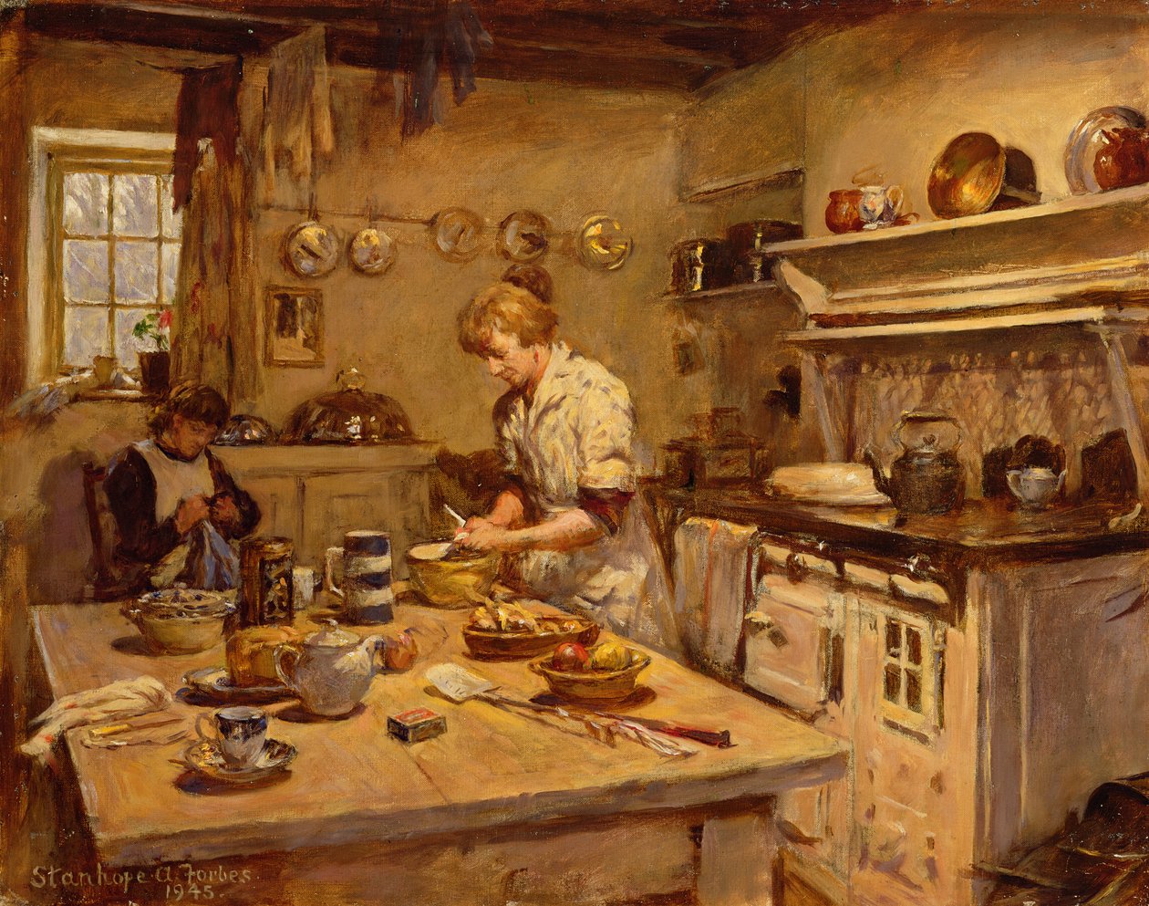 Keittiössä tekijältä Stanhope Alexander Forbes