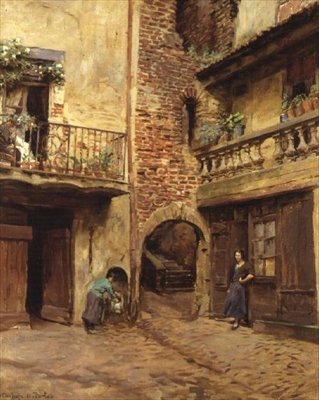 Parveke, Cahors tekijältä Stanhope Alexander Forbes