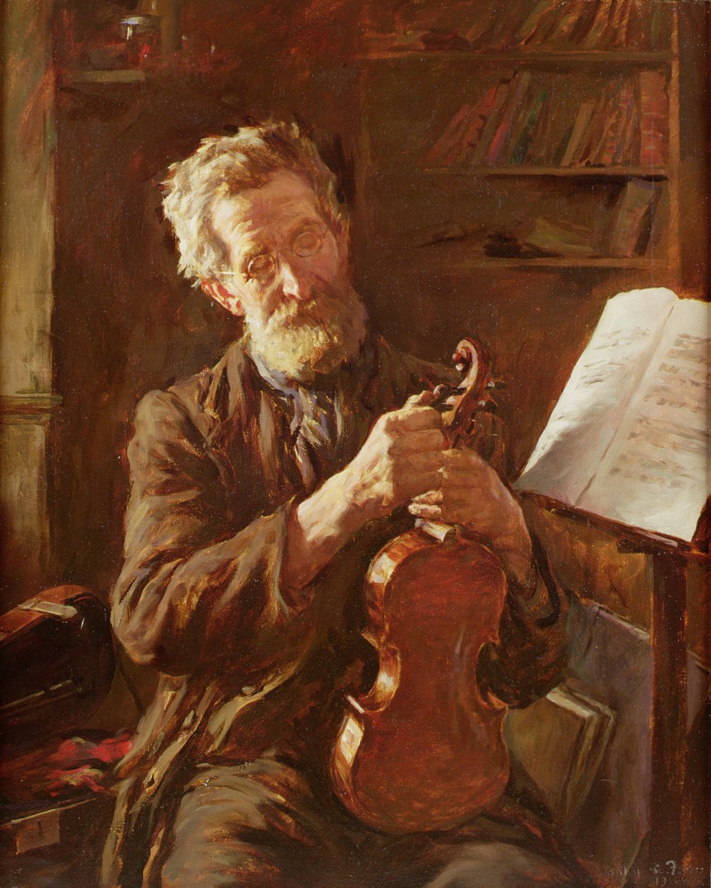 E-String (öljy kankaalle) tekijältä Stanhope Alexander Forbes