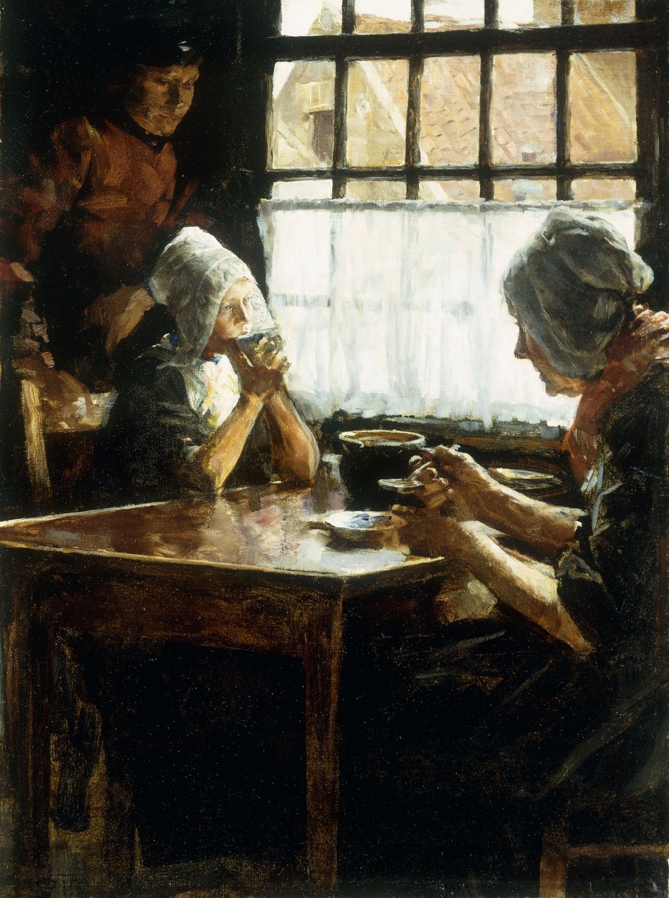 Keskipäivän ateria tekijältä Stanhope Alexander Forbes