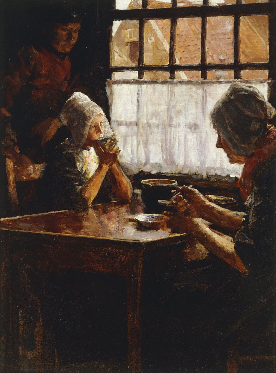 Keskipäivän ateria tekijältä Stanhope Alexander Forbes