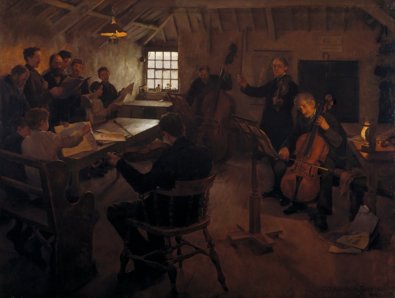 Kylän filharmonia tekijältä Stanhope Alexander Forbes