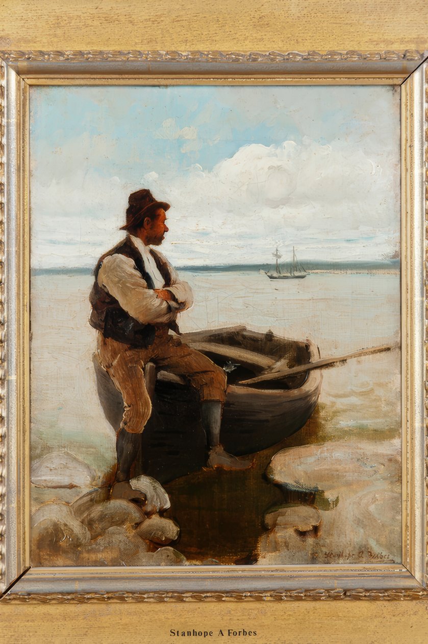 LAUTTAMIES PUHDISTUSSA tekijältä Stanhope Forbes