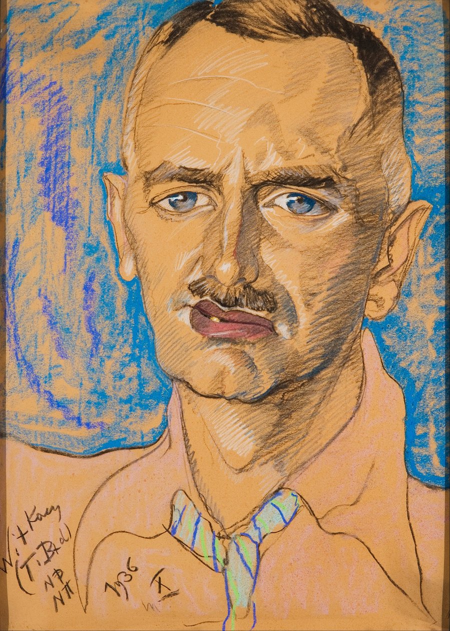Portret Mieczysława Gajewicza tekijältä Stanislaw Ignacy Witkiewicz