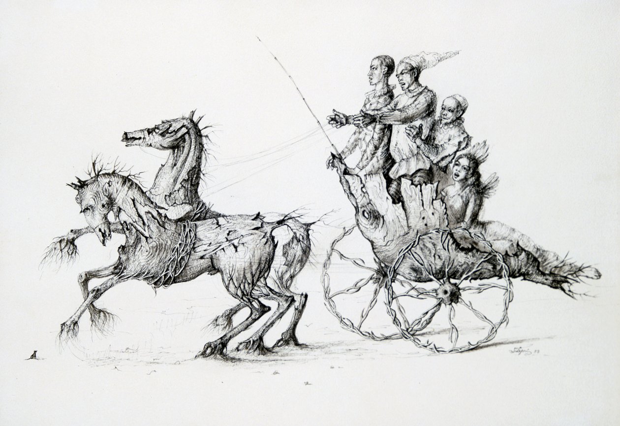 Kuolema Barouchessa, 1850-1890 tekijältä Stanislas Lepine