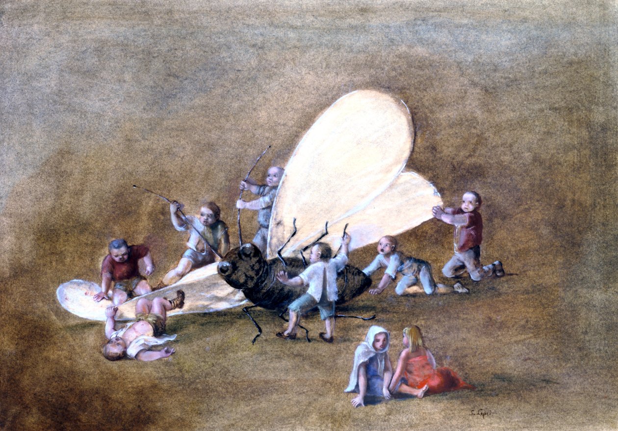 Julmat lapset, 1850-1890 tekijältä Stanislas Lepine