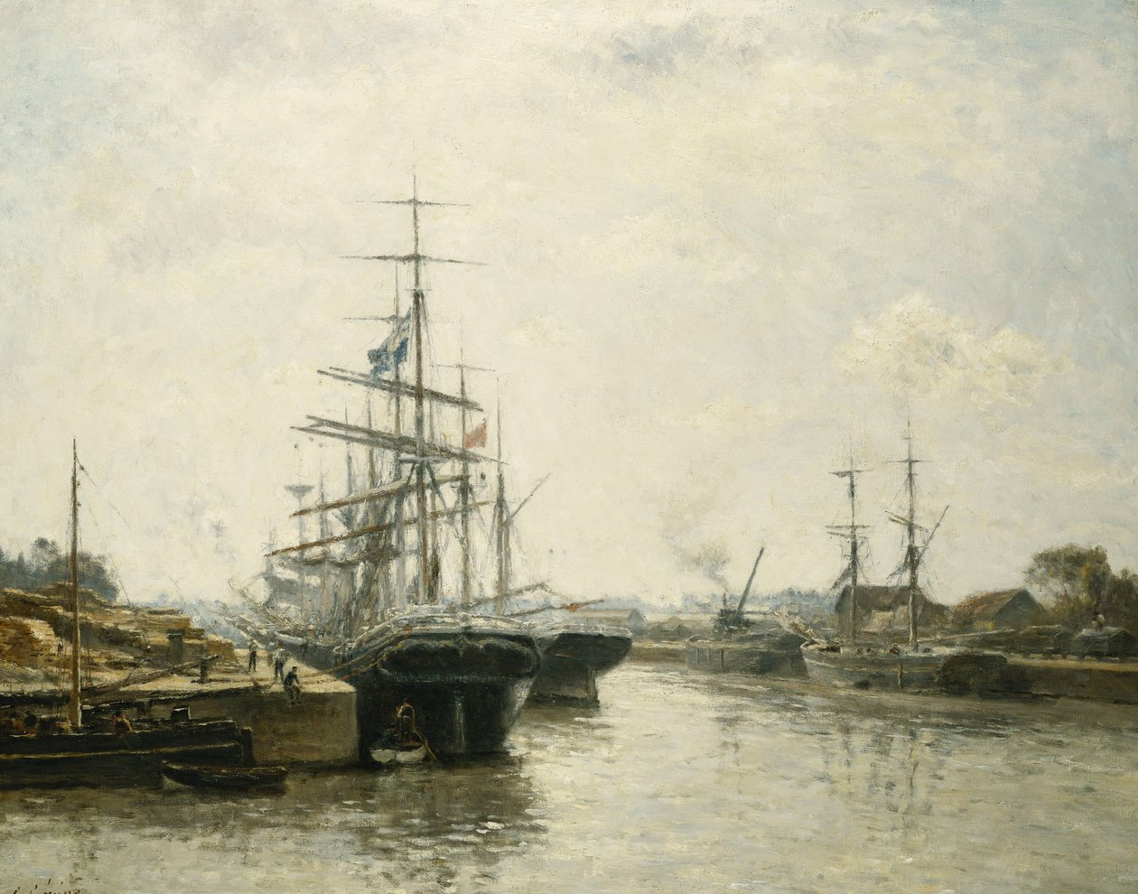 Caenin allas, 1887 tekijältä Stanislas Victor Edouard Lepine