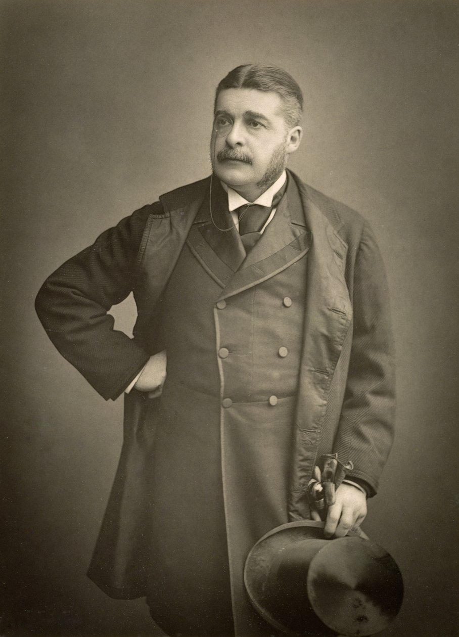 Sir Arthur Sullivan, säveltäjä, muotokuva tekijältä Stanislaus Walery