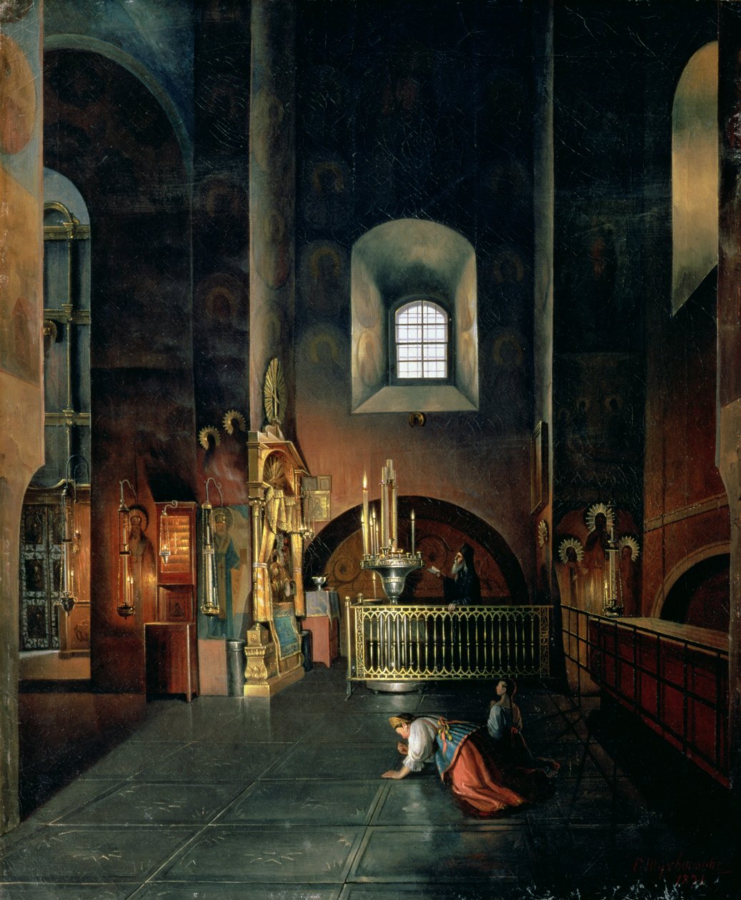 Kirkossa, 1851 tekijältä Stanislav Joulianovitch Joukovski