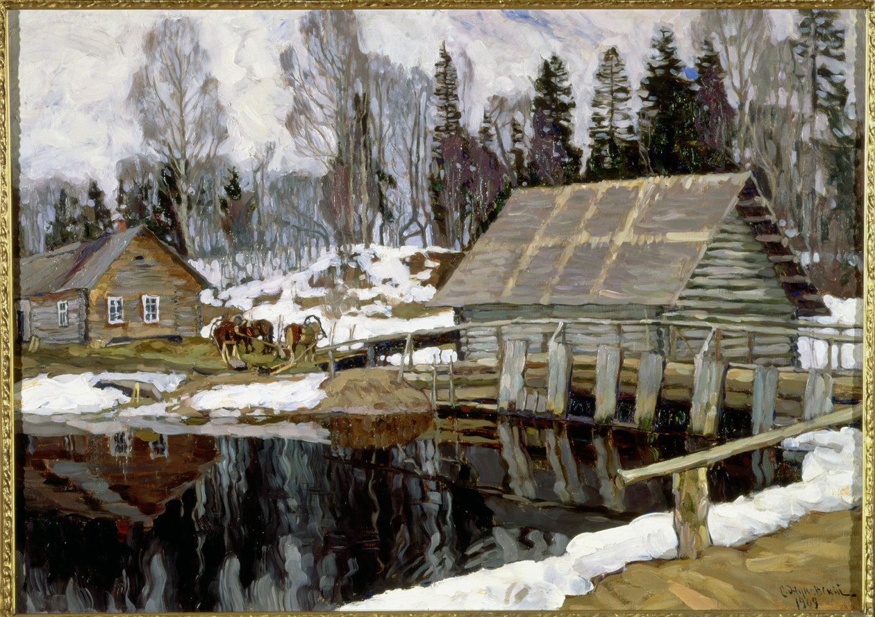 Pato, 1909 tekijältä Stanislav Julianovic Zukovskij