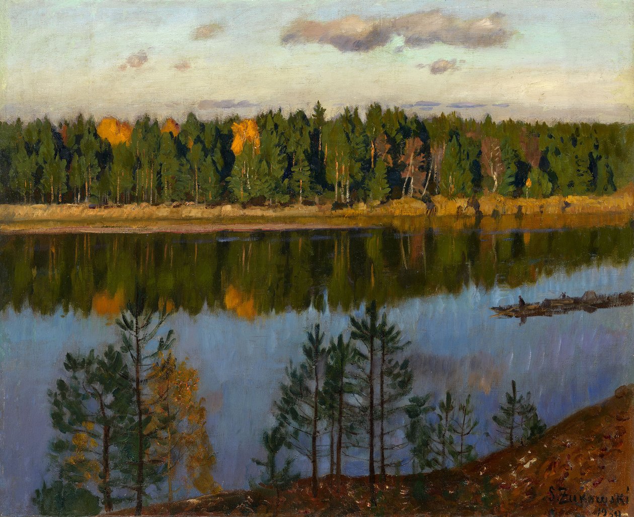 Syksy, 1930 tekijältä Stanislav Julianovic Zukovskij