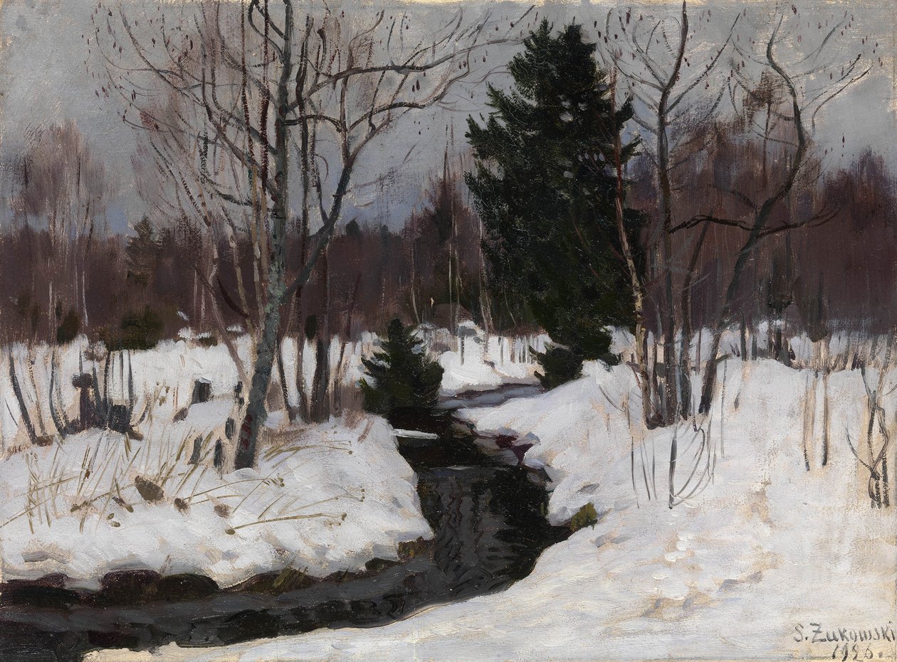 Alkukevät, 1926 tekijältä Stanislav Julianovic Zukovskij