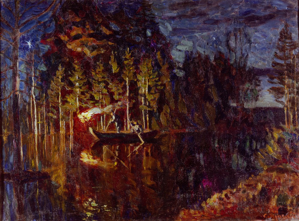 Yökylästys keväällä 1916 tekijältä Stanislav Julianovic Zukovskij