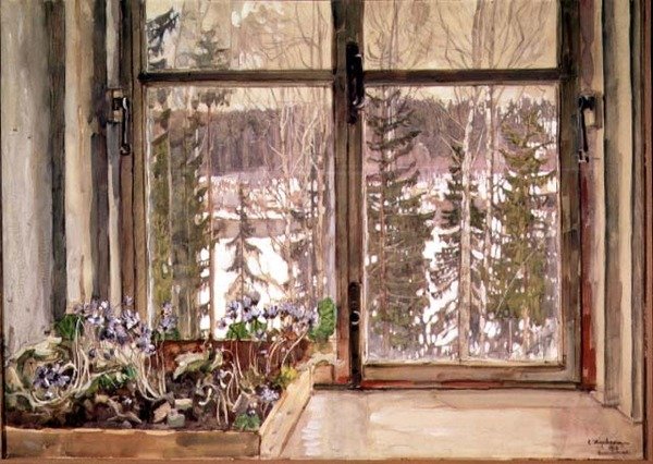 Ensimmäiset kevään kuuluttajat tekijältä Stanislav Julianovic Zukovskij