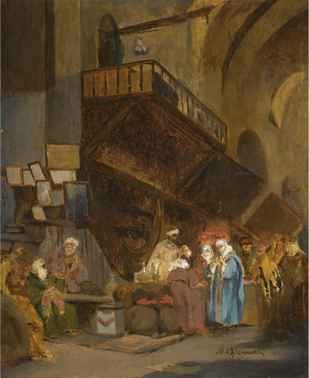 Bazaar Konstantinopolissa tekijältä Stanislav Khlebovsky
