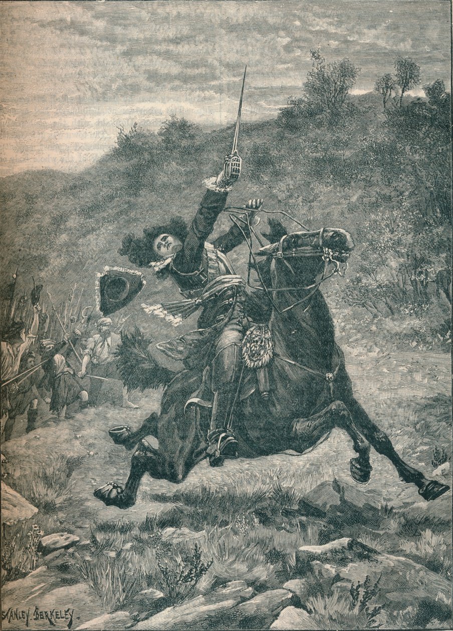 Varakreivi Dundeen viimeinen panos Killiecrankien taistelussa Skotlannissa, 1689 1905 tekijältä Stanley Berkeley