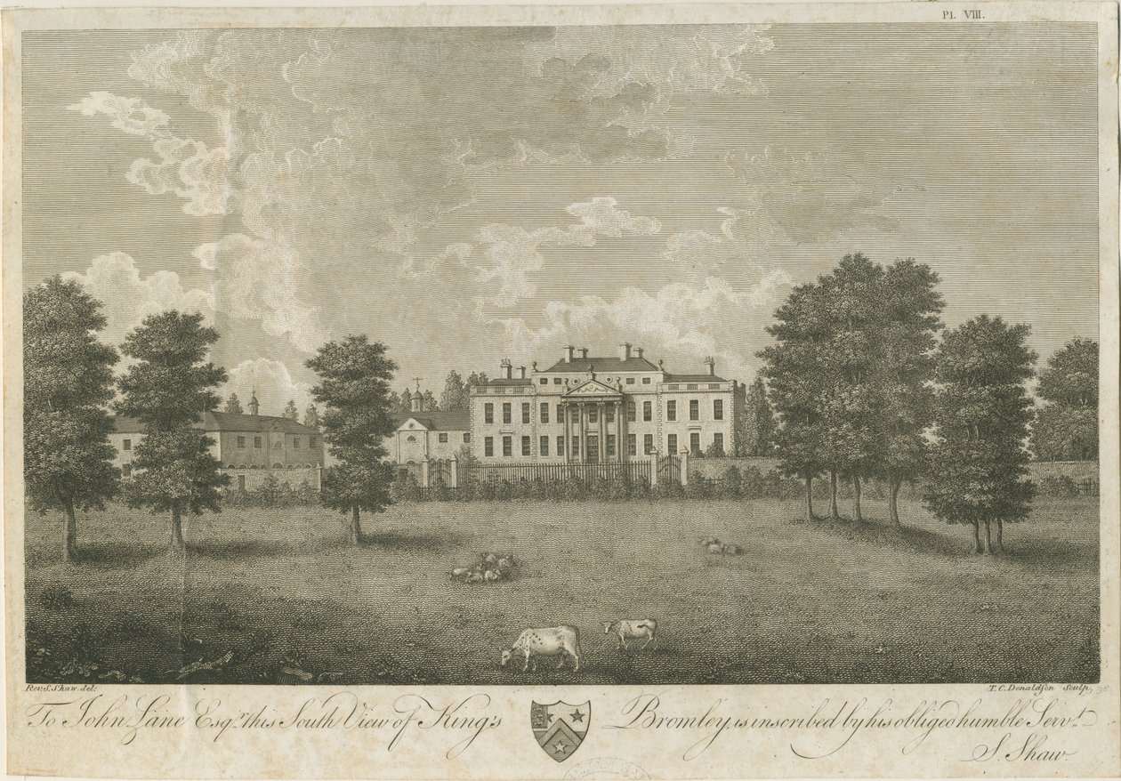 Kings Bromley Hall: kaiverrus, [17]96 (vedos). tekijältä Stebbing Shaw