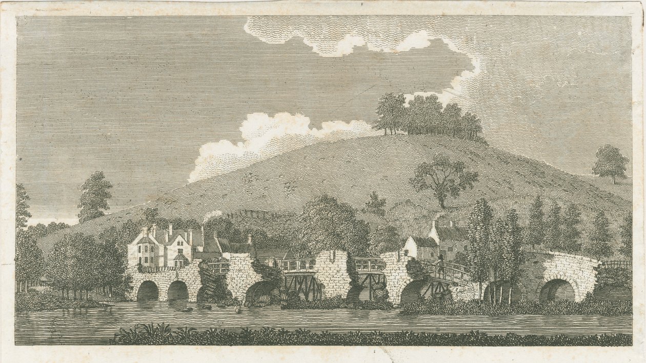 Wolseleyn silta: kaiverrus, 1802 tekijältä Stebbing Shaw