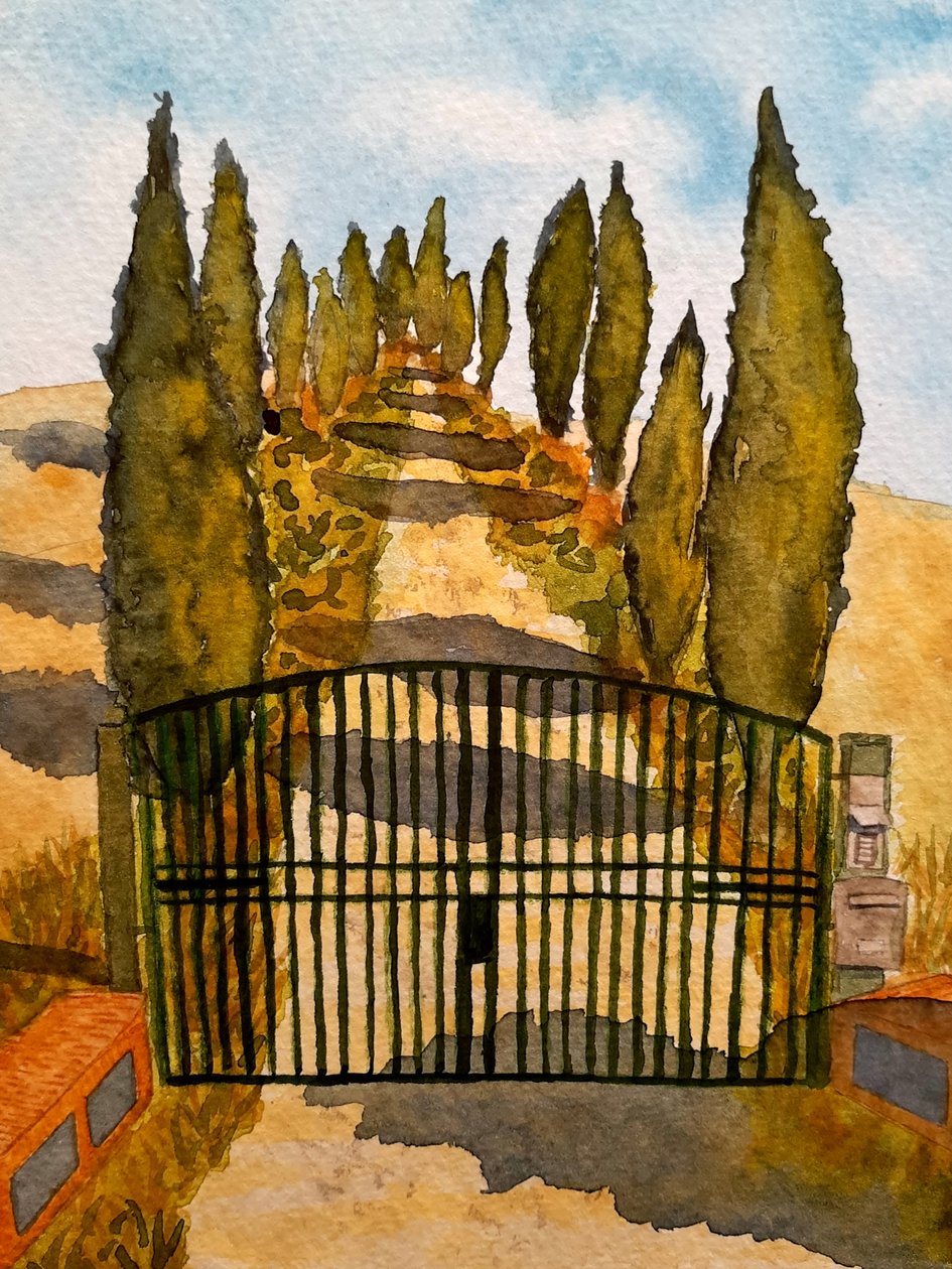 Toscana - Asciano tekijältä Steegs Art Karin