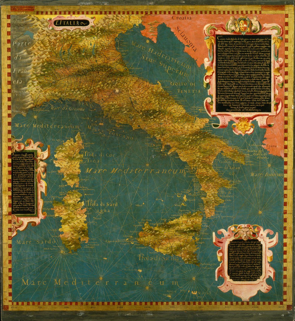 Italia tekijältä Stefano Bonsignori 1589