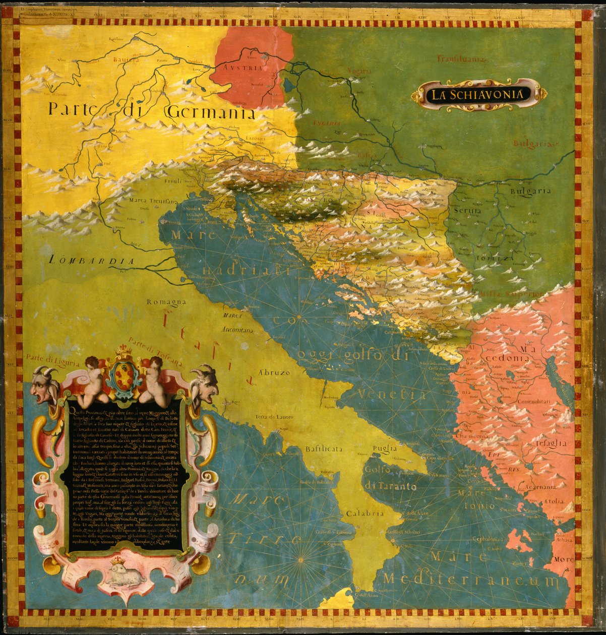 La Schiavonia tekijältä Stefano Bonsignori 1589
