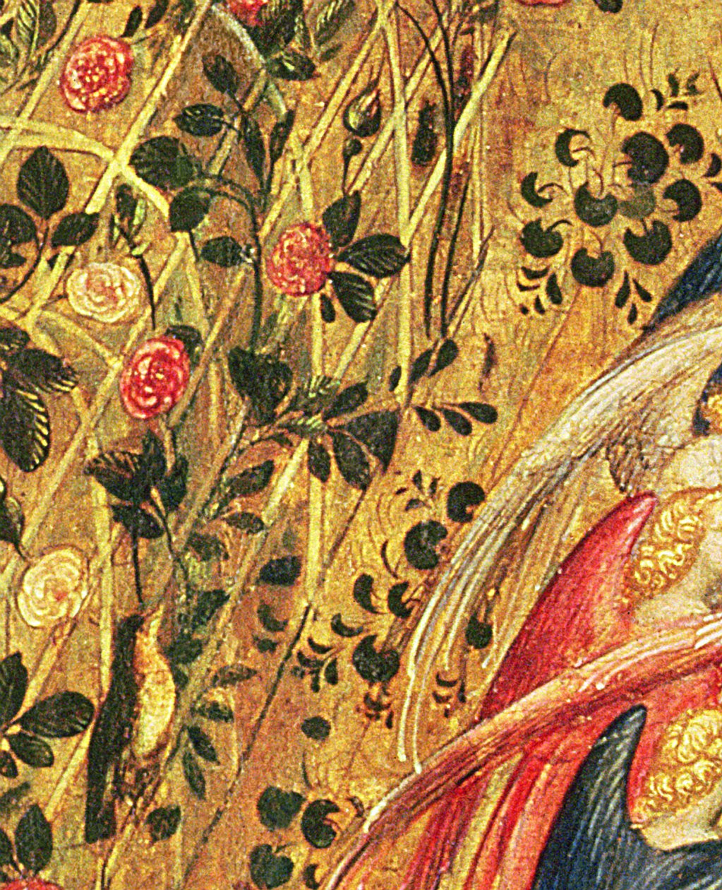 Madonna na may Rose Bush (detalye ng 222453)finn tekijältä Stefano di Giovanni da Verona
