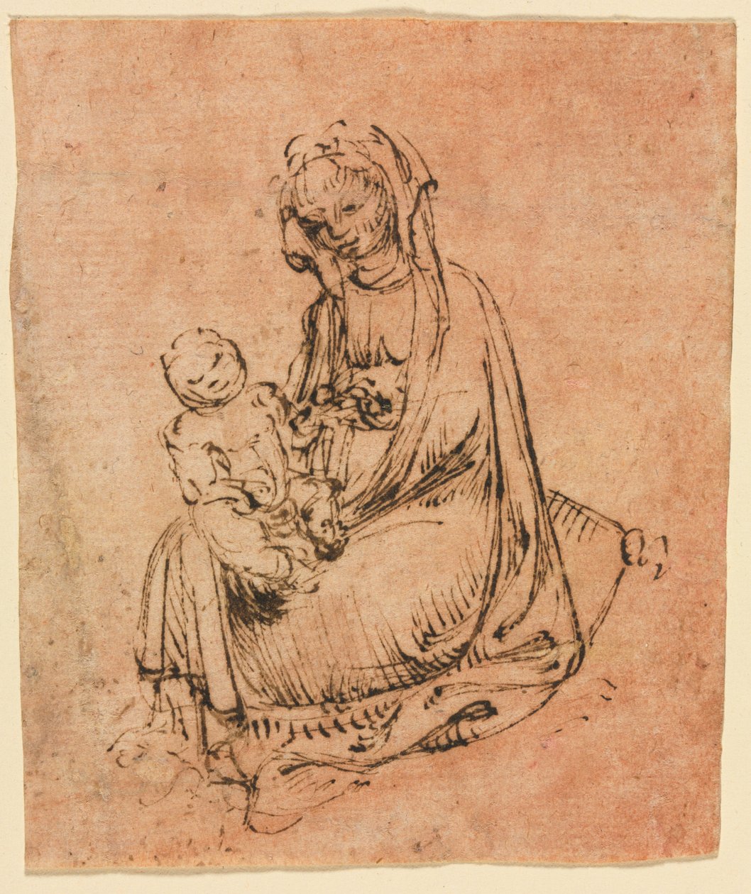 Madonna ja lapsi, n. 144050. tekijältä Stefano da Zevio