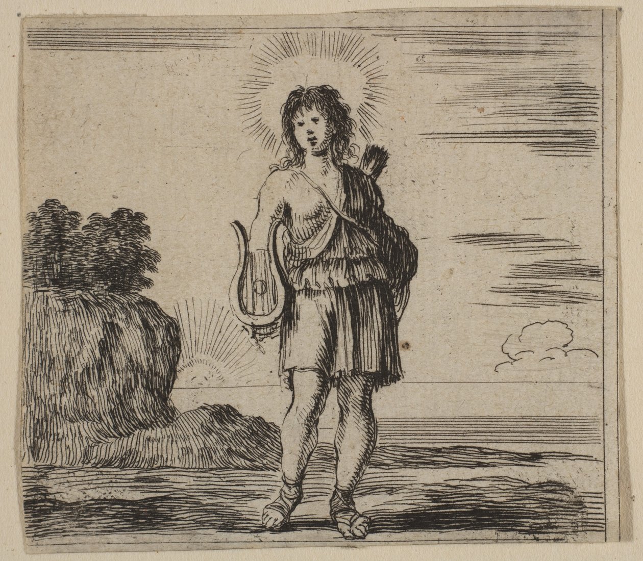 Apollo, Game of Mythology Game of Mythology, 1644. tekijältä Stefano della Bella
