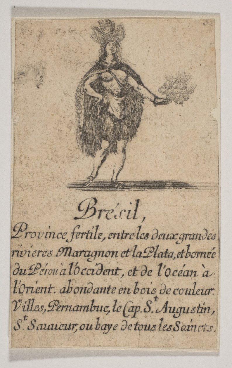 Brasilia, 1644. tekijältä Stefano della Bella