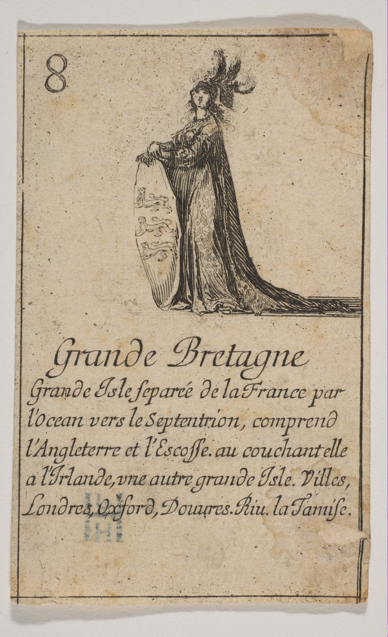 Iso-Britannia, 1644. tekijältä Stefano della Bella
