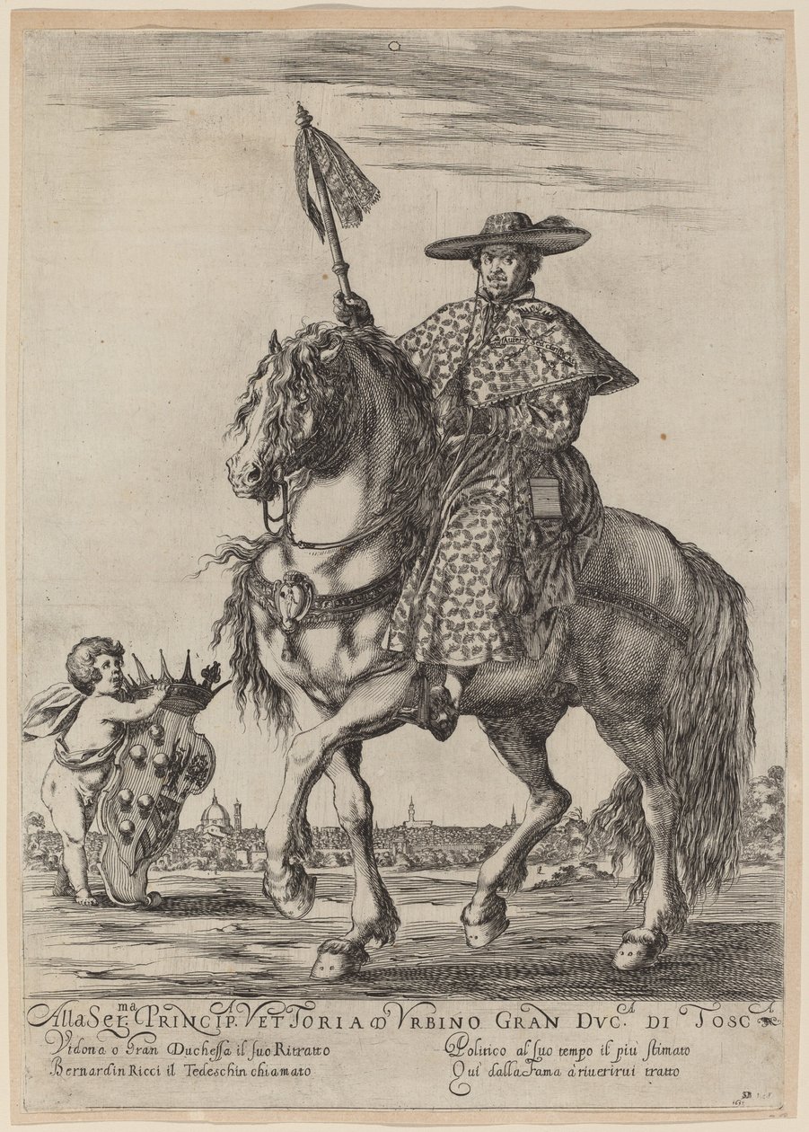 Saksalainen, 1637. tekijältä Stefano della Bella