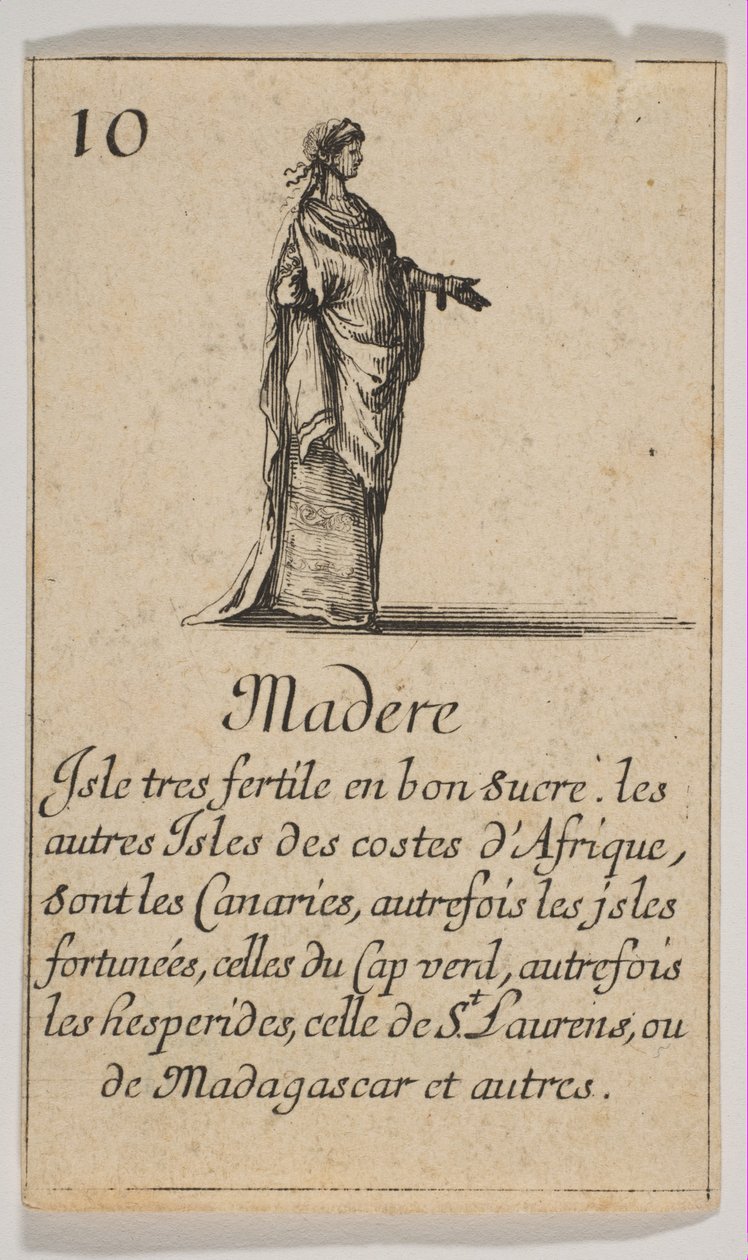 Madere, 1644 tekijältä Stefano della Bella