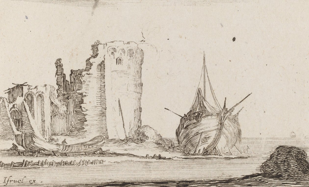 Meri, 1642. tekijältä Stefano della Bella