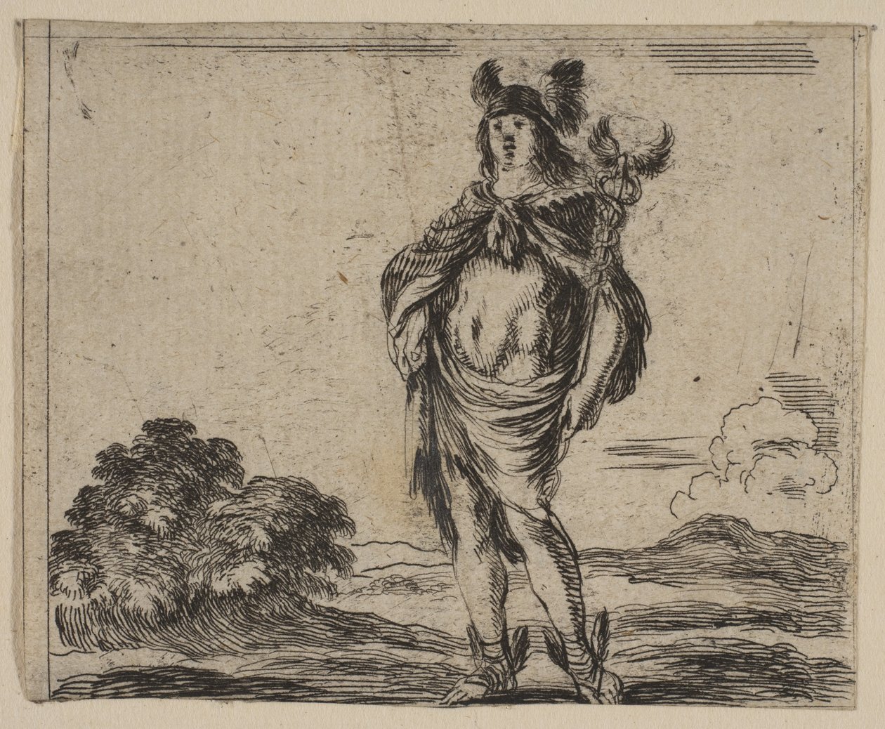 Mercury, Game of Mythology Jeu de la Mythologie, 1644. tekijältä Stefano della Bella